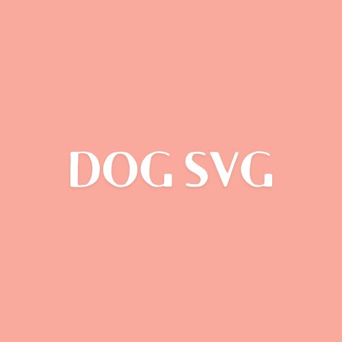 Dog SVG