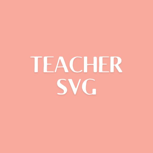 Teacher SVG