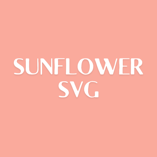 Sunflower SVG