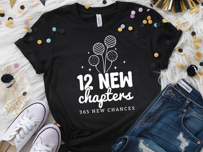 12 New Chapters 365 New Chances - New Year SVG