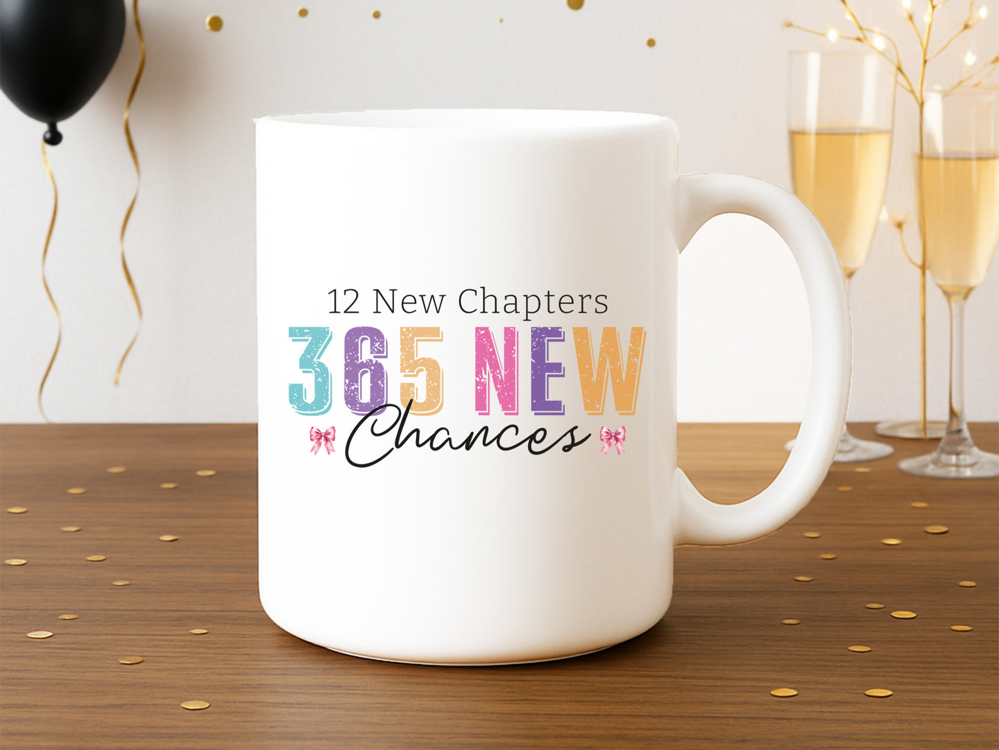 12 New Chapters 365 New Chances, New Year Sublimation