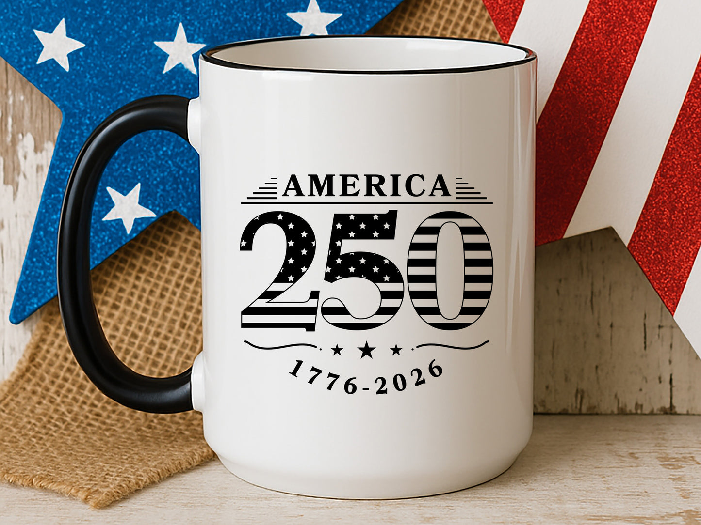 150th Anniversary of America SVG Design