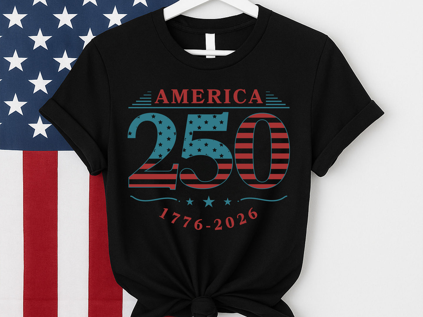 150th Anniversary of America SVG Design