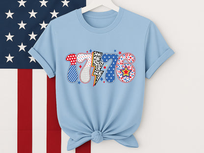 1776, 4th of July PNG Sublimation Design