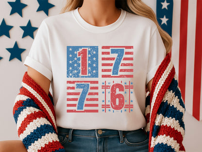 1776, 4th of July SVG Free