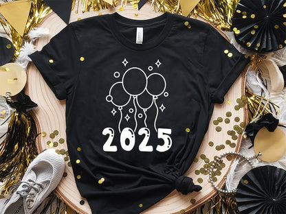 2025 - Happy New Year SVG Design