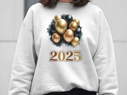 2025 New Year PNG Sublimation Design