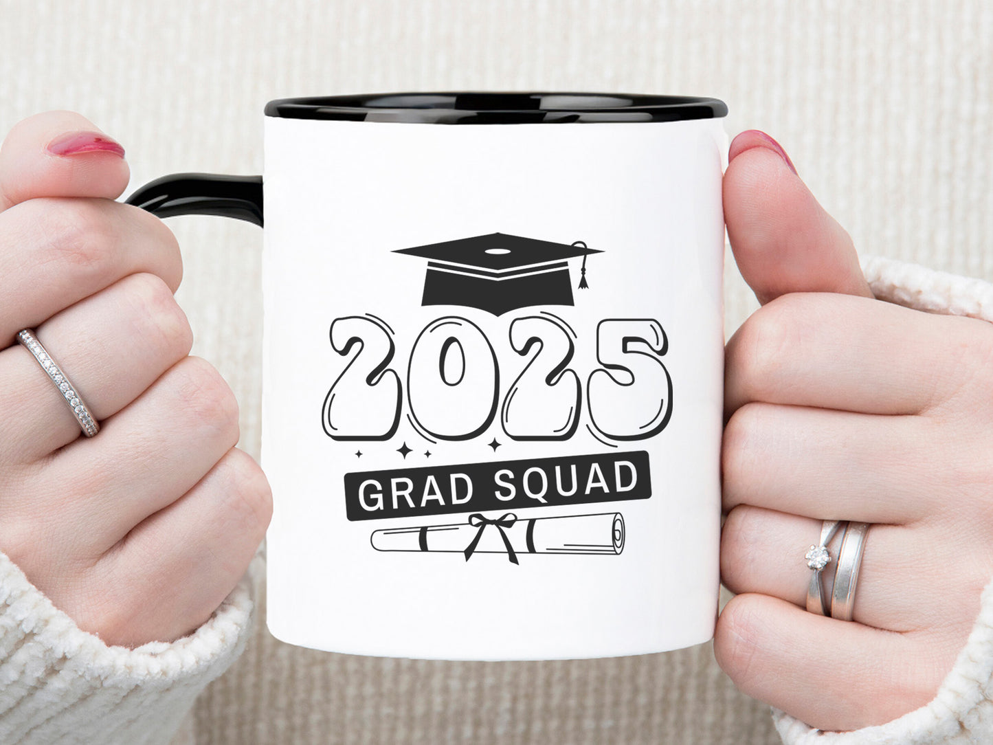 2025 Grad Squad, Graduation SVG Design