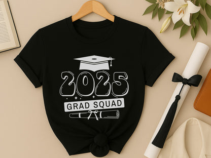 2025 Grad Squad, Graduation SVG Design