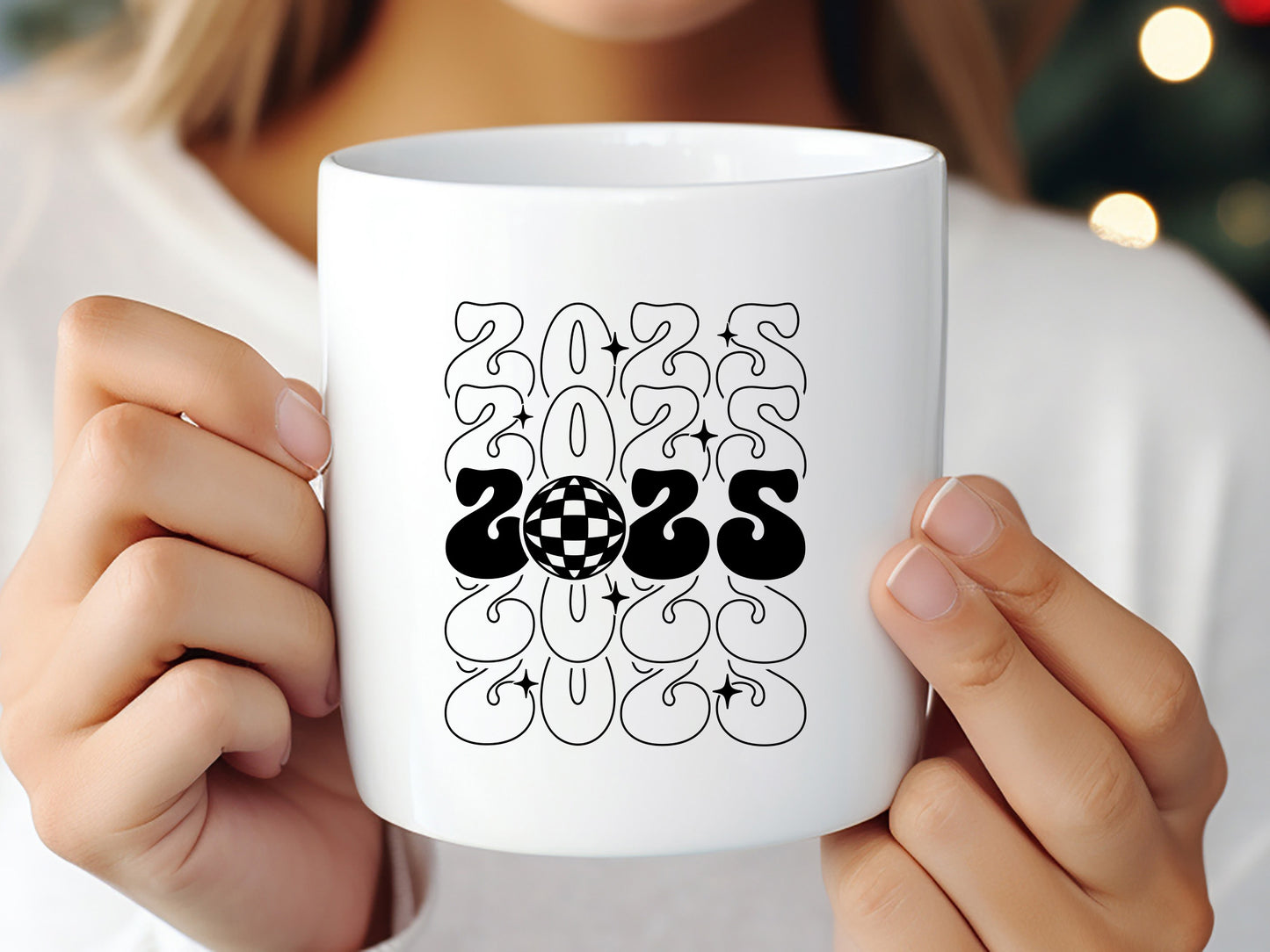 2025 Happy New Year SVG Cut File