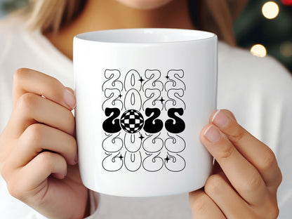 2025 Happy New Year SVG Cut File