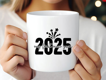 2025 My First New Year SVG Design