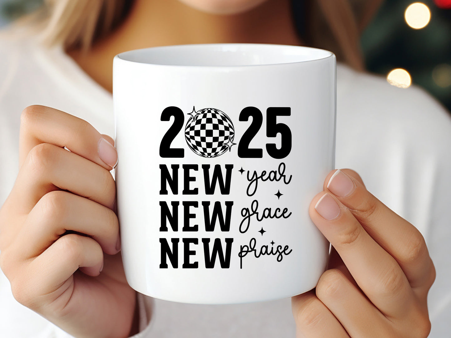 2025 New Year New Grace New Praise SVG