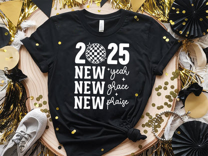 2025 New Year New Grace New Praise SVG