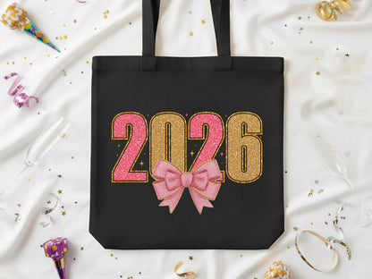 2026 Coquette New Year Sublimation Design