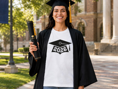 2026 Graduation Cap SVG Design