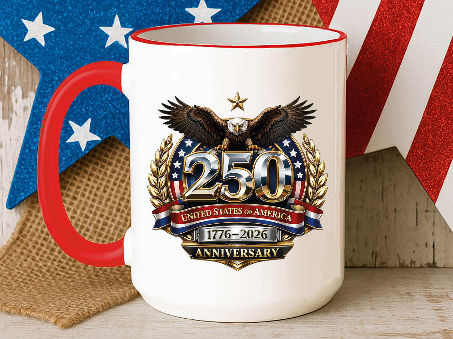 250 United State of America Sublimation Design