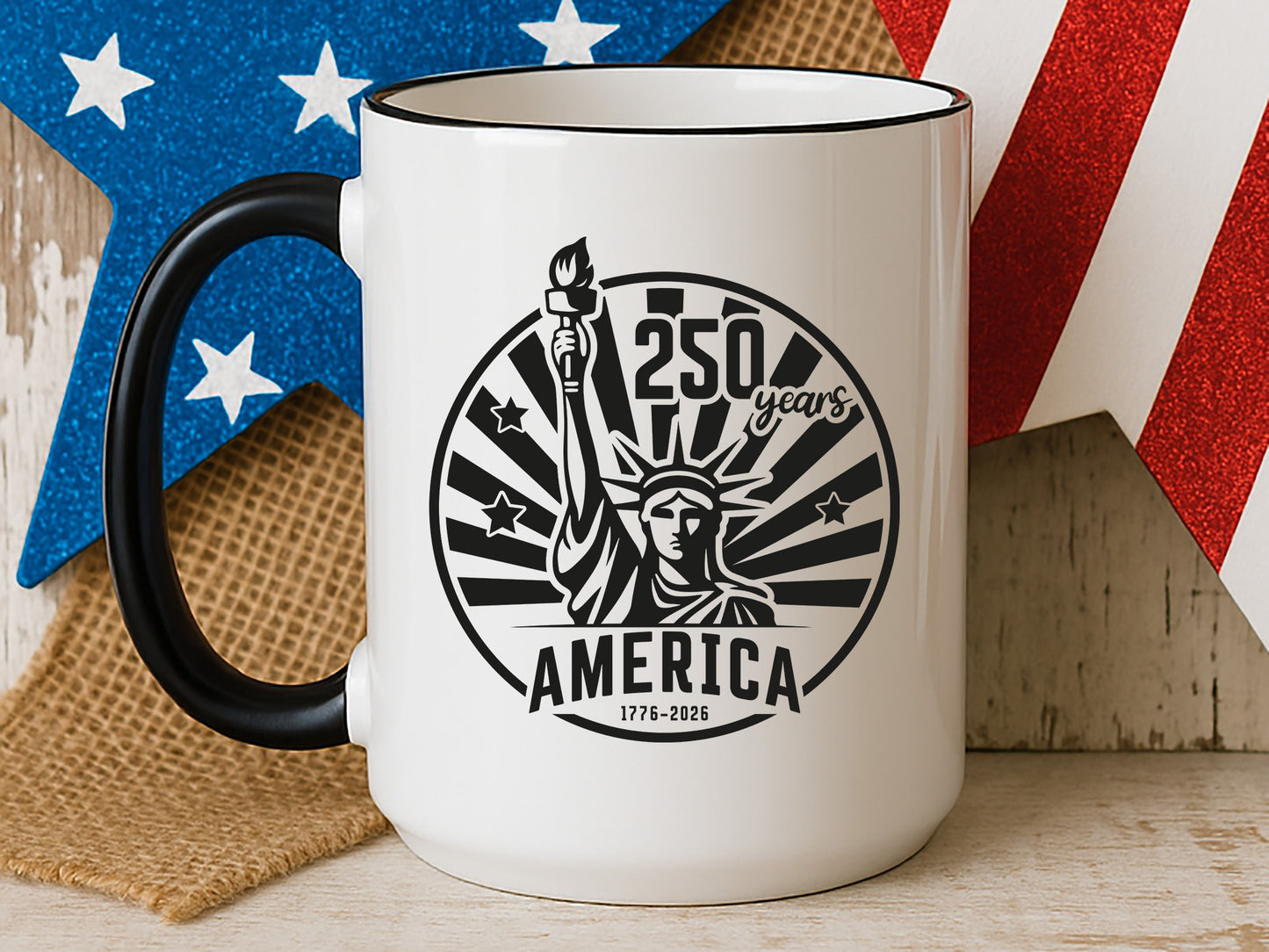 250 Years Of America SVG Cut File