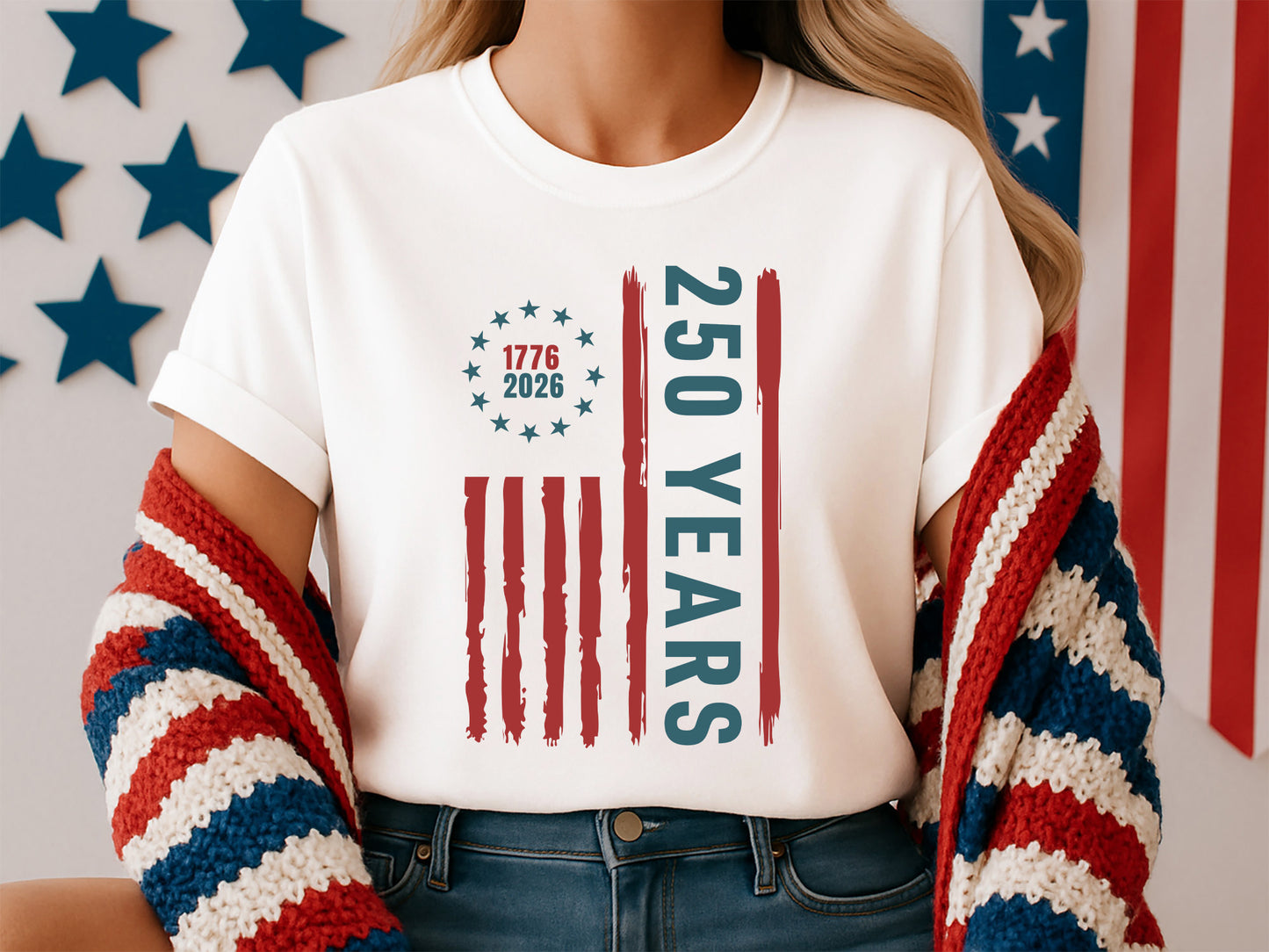 250 Years USA Anniversary SVG Design
