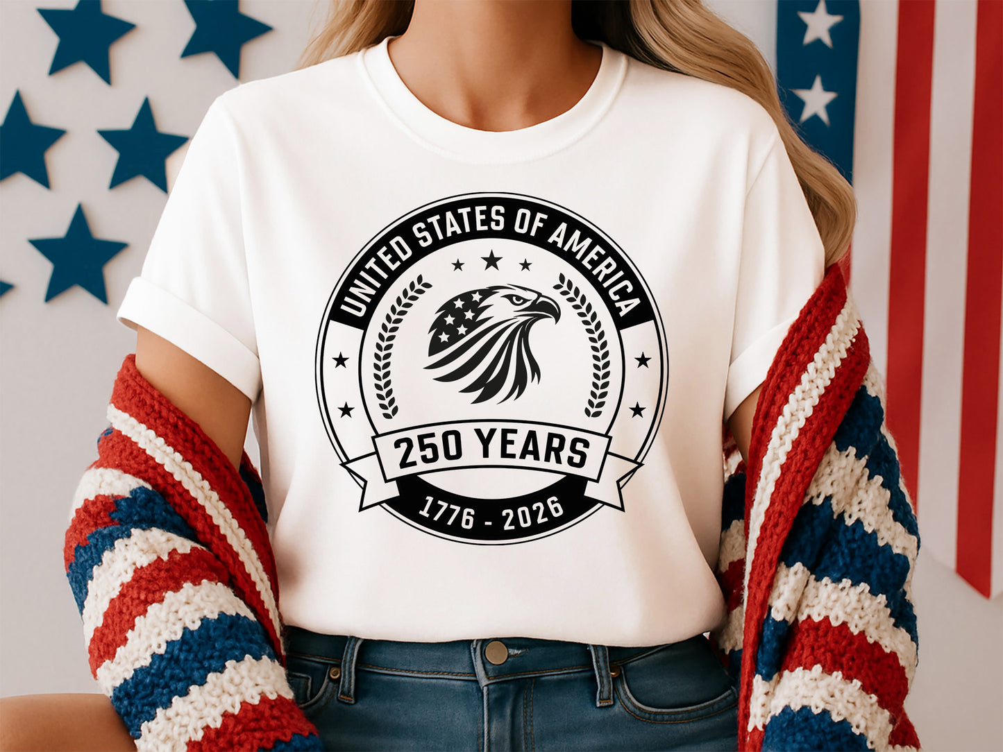 250 Years United States of America SVG Cricut