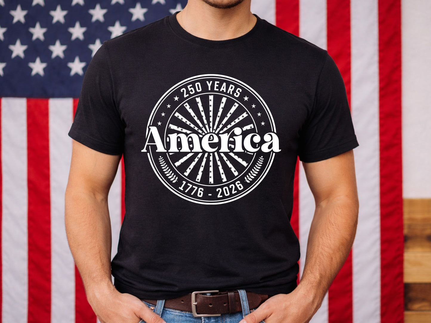250 Years of America Anniversary SVG