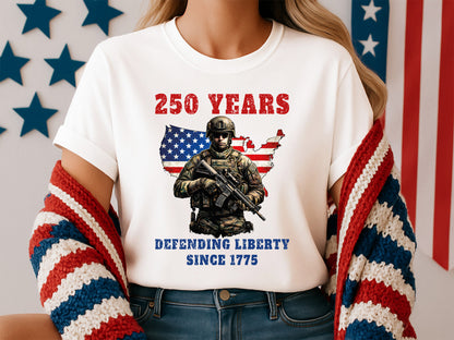 250 Years of America Sublimation Design PNG