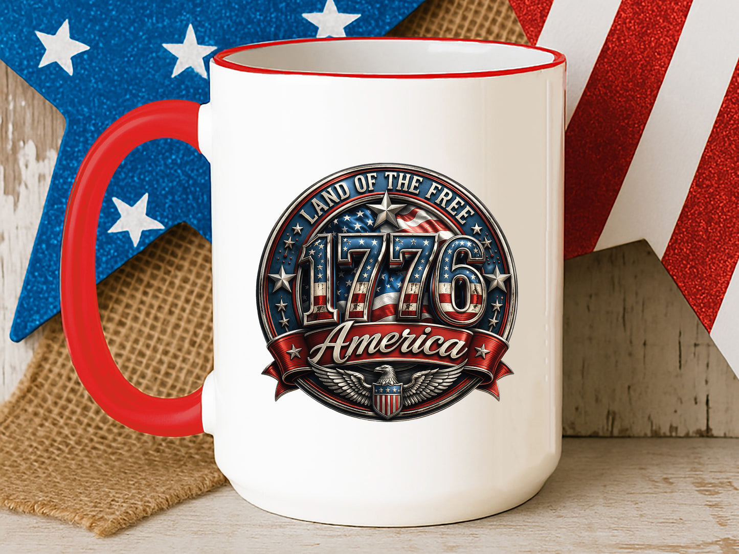 250 Years of America Sublimation PNG Design
