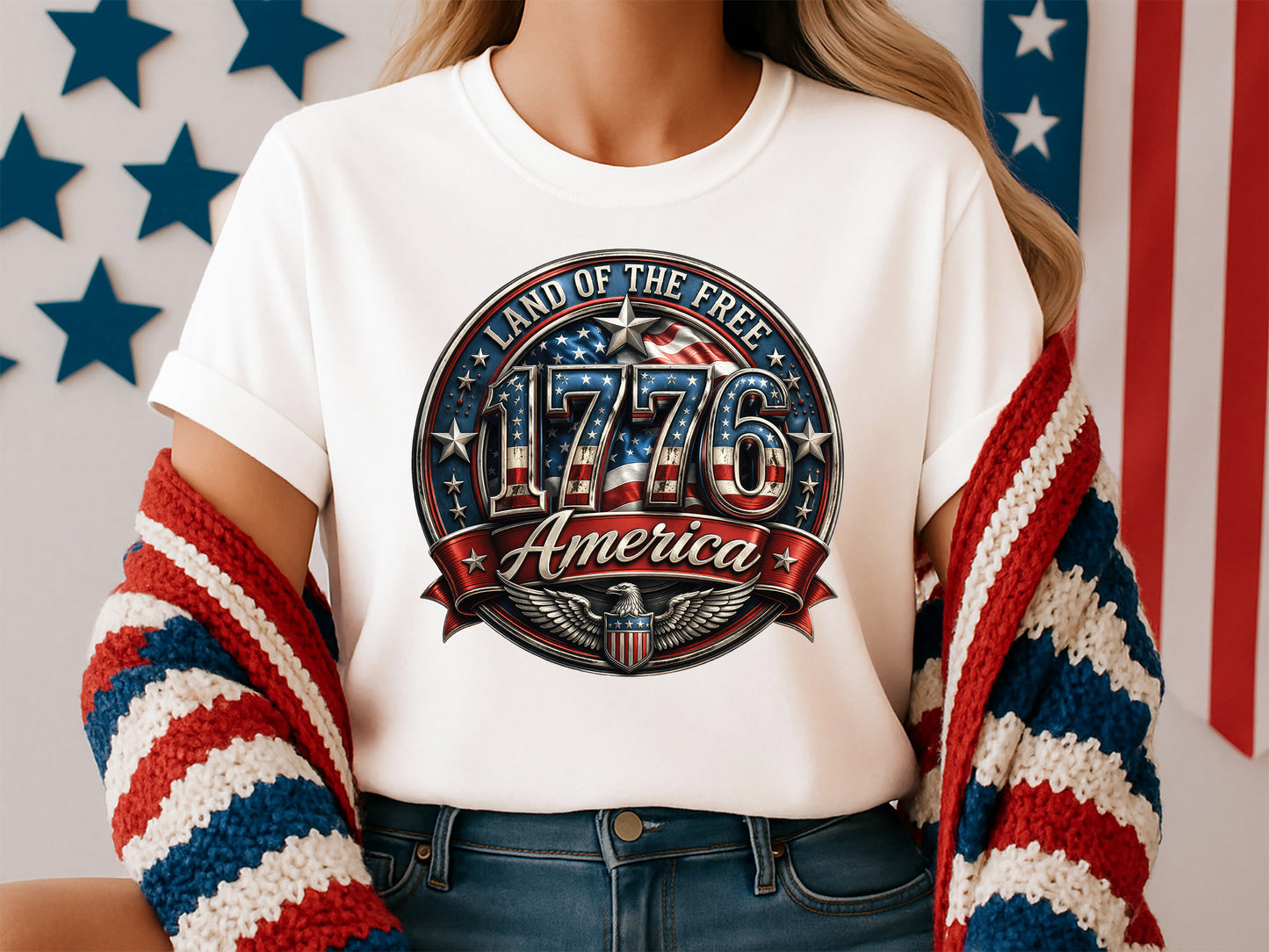 250 Years of America Sublimation PNG Design