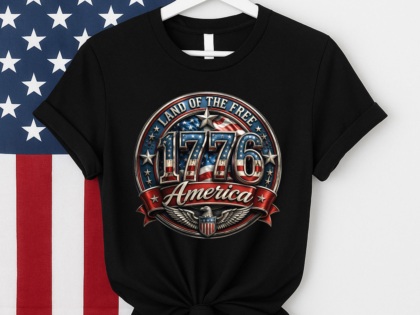 250 Years of America Sublimation PNG Design