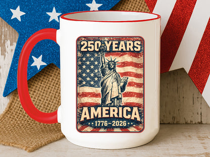 250 Years of America Sublimation PNG