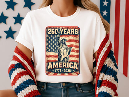 250 Years of America Sublimation PNG
