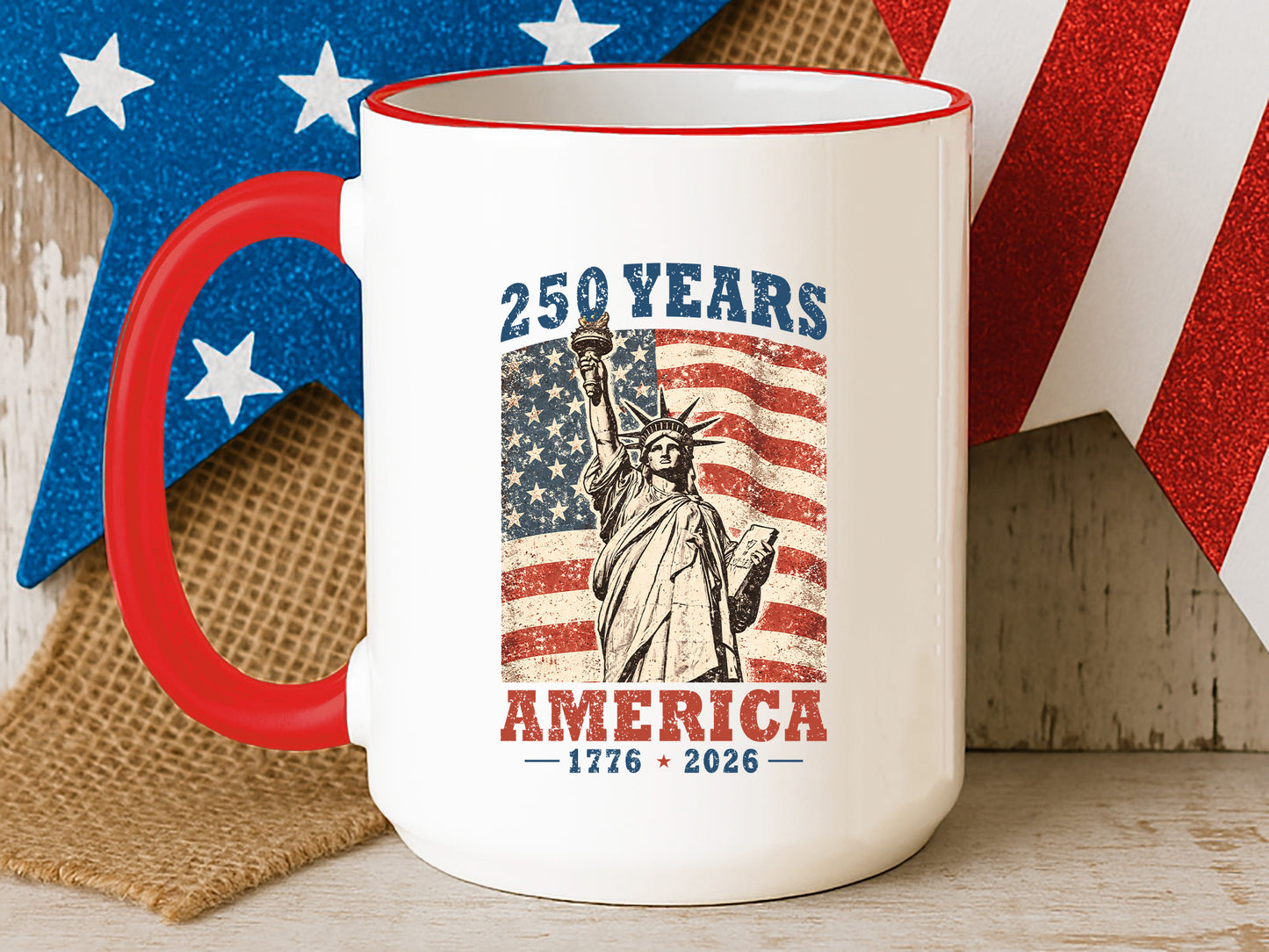 250 Years of America Sublimation Print