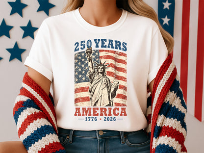 250 Years of America Sublimation Print