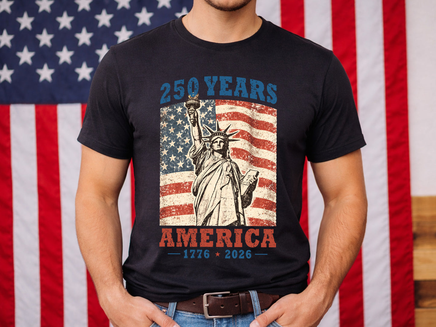 250 Years of America Sublimation Print