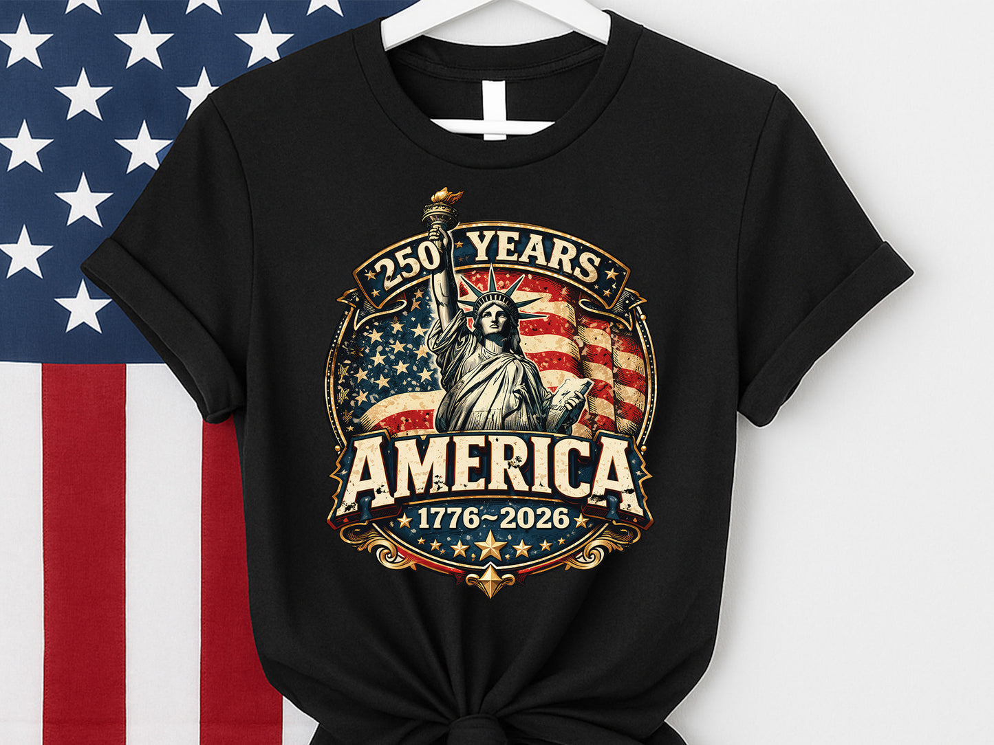 250 Years of America Sublimation Transfer