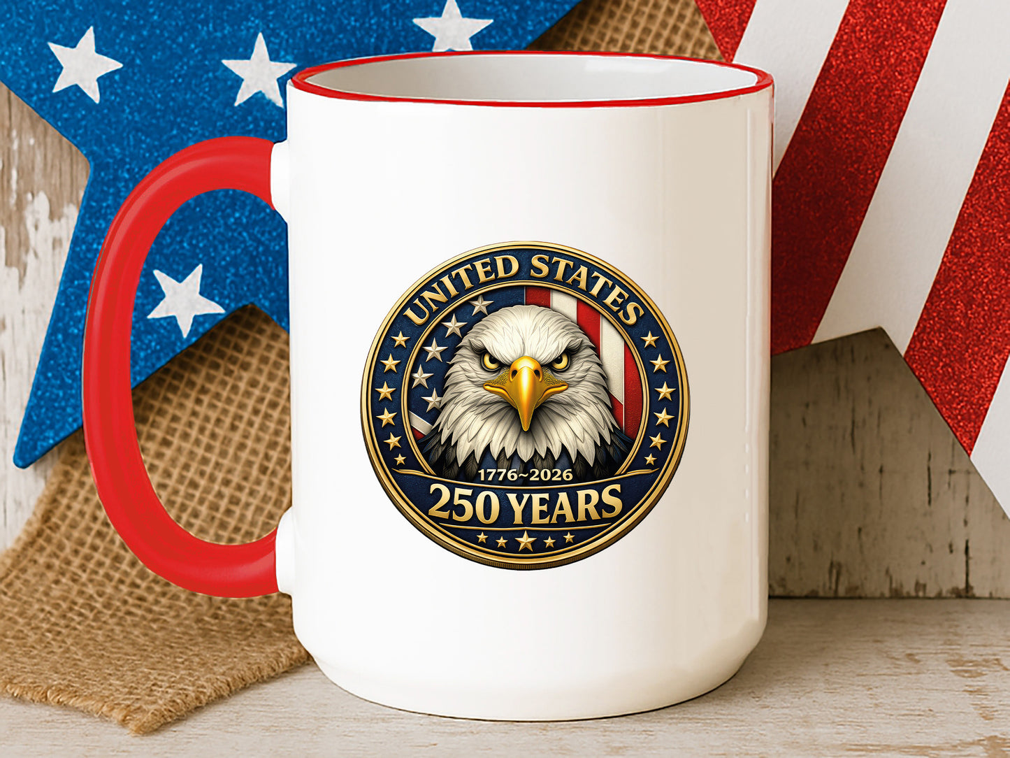 250 Years of United States Sublimation PNG