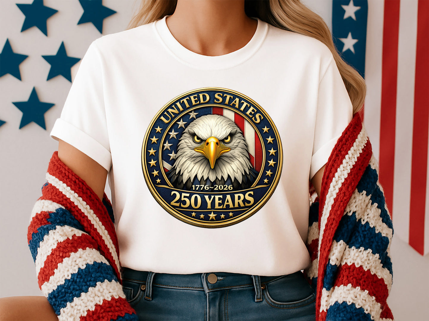 250 Years of United States Sublimation PNG