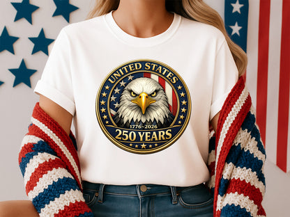 250 Years of United States Sublimation PNG
