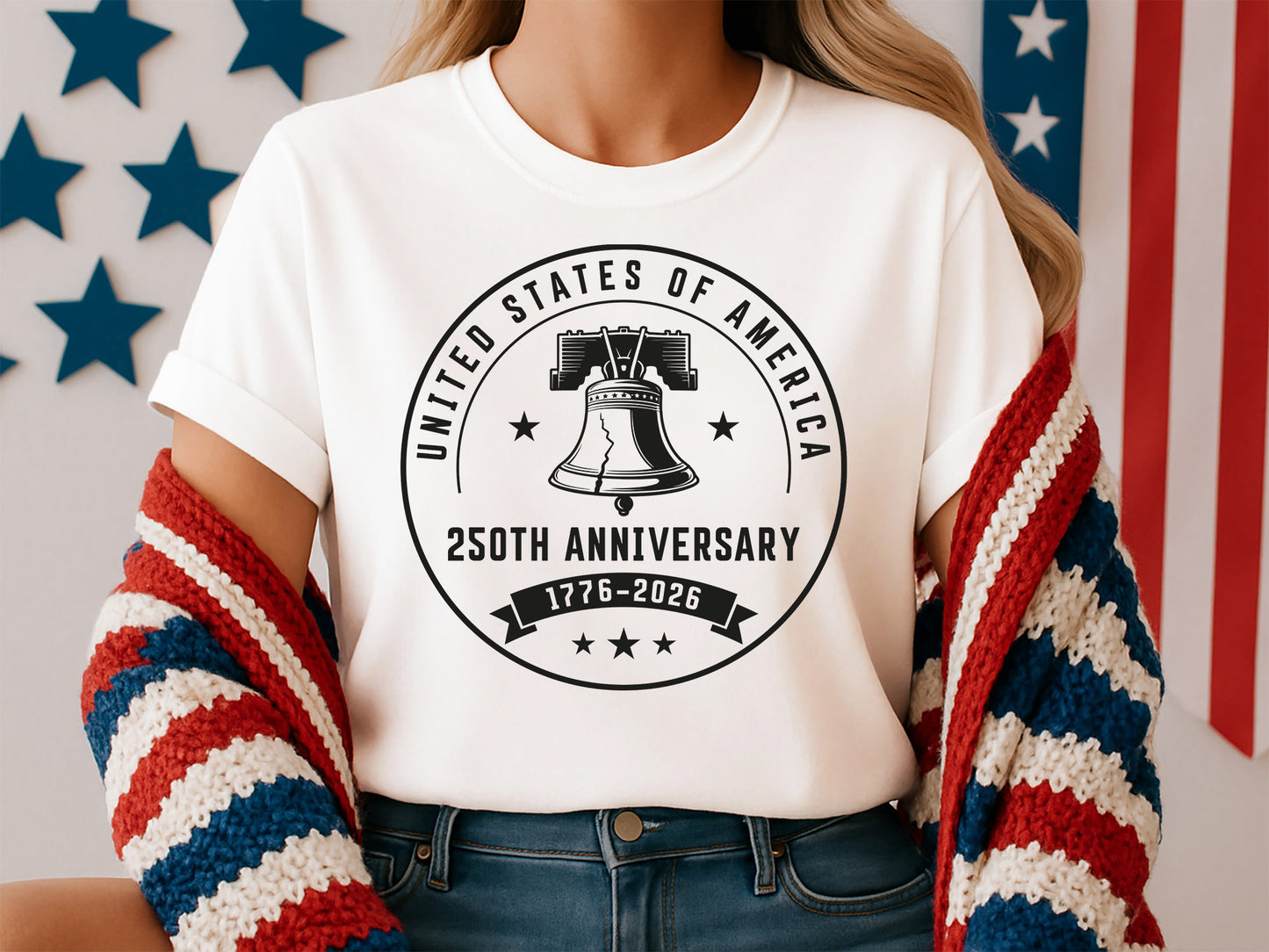 250th Anniversary USA SVG PNG Design