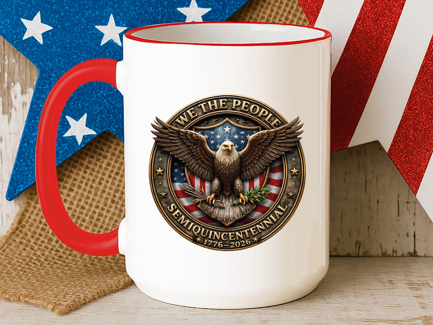 250th Anniversary USA Sublimation Print PNG