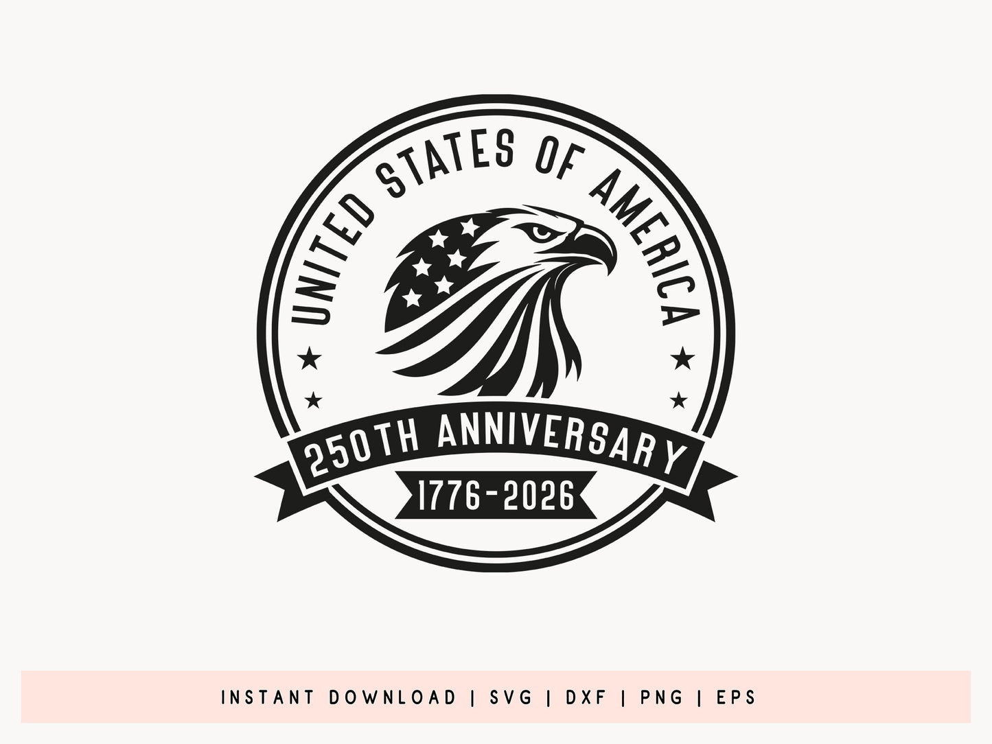 250th Anniversary United States of America SVG