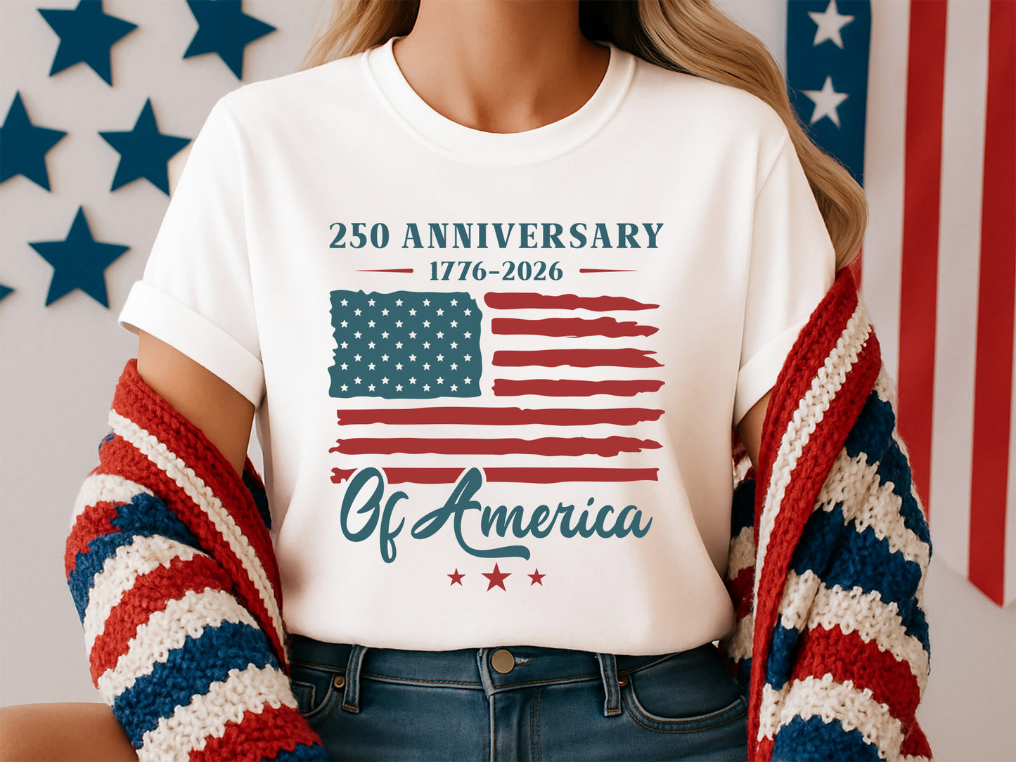 250th Anniversary of America SVG File