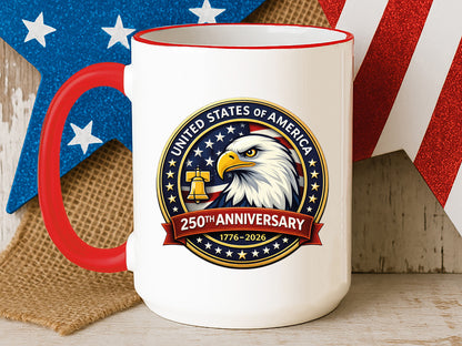 250th Anniversary of USA Sublimation PNG