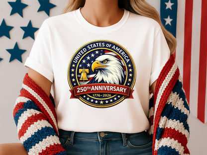 250th Anniversary of USA Sublimation PNG