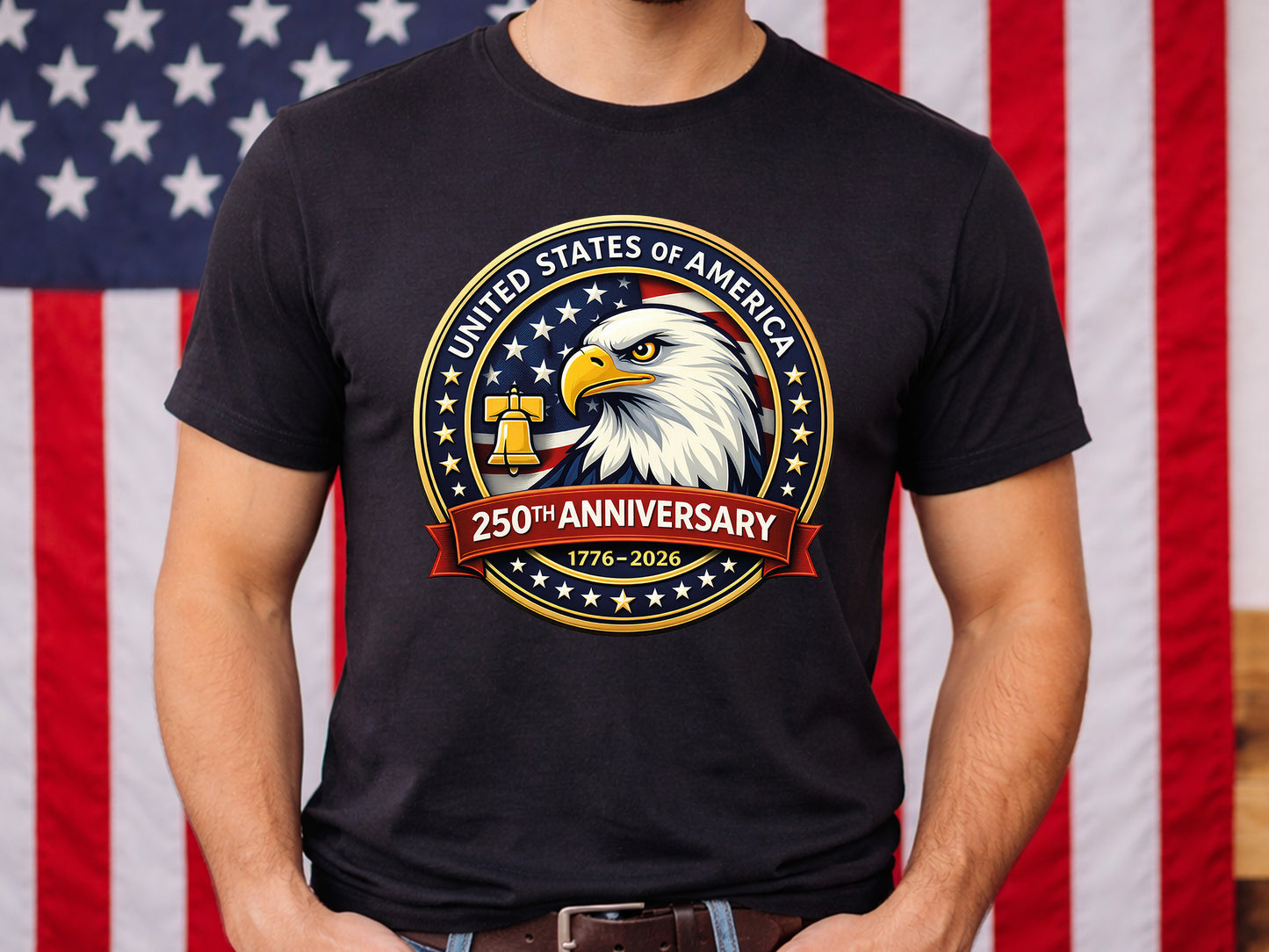 250th Anniversary of USA Sublimation PNG