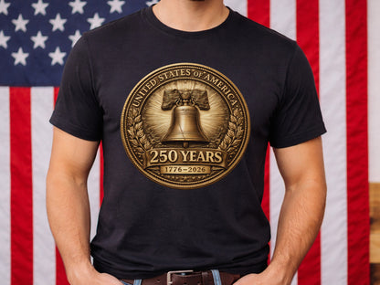 250th United States of America PNG Design