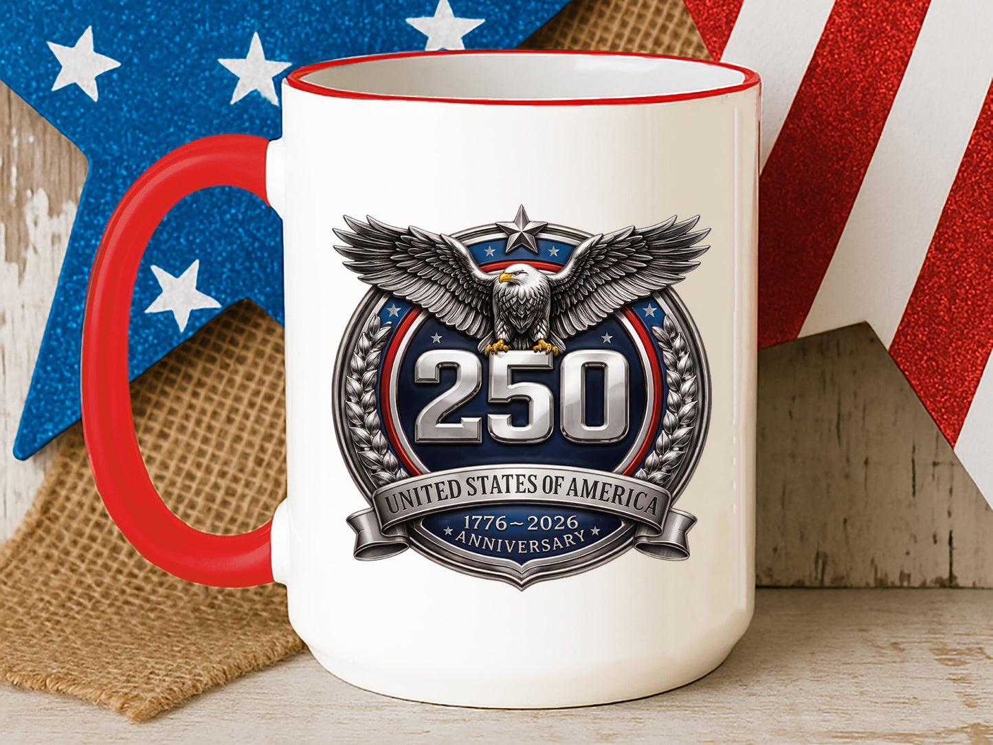 250th United States of America Sublimation PNG