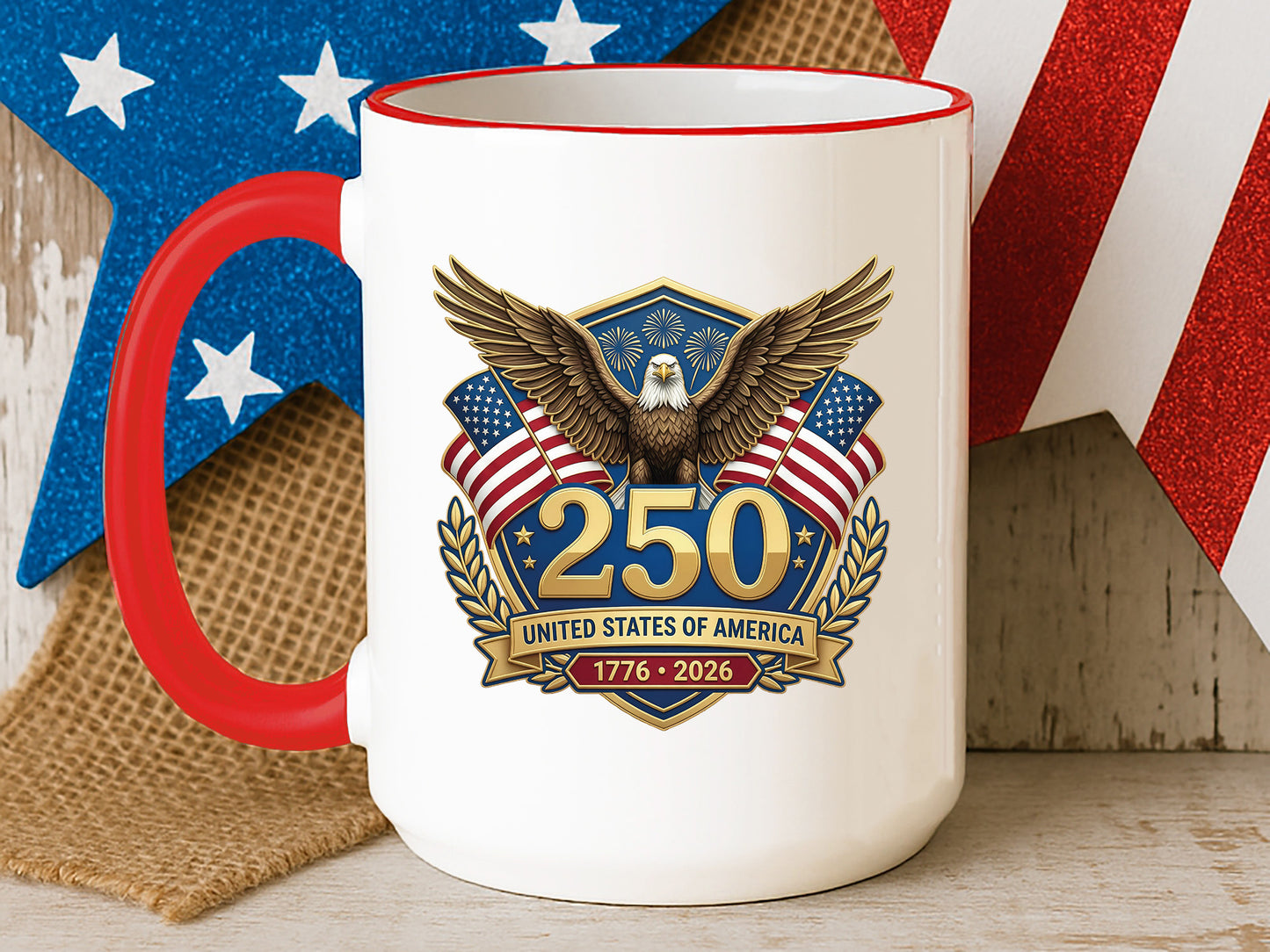 250th United States of America Sublimation Print