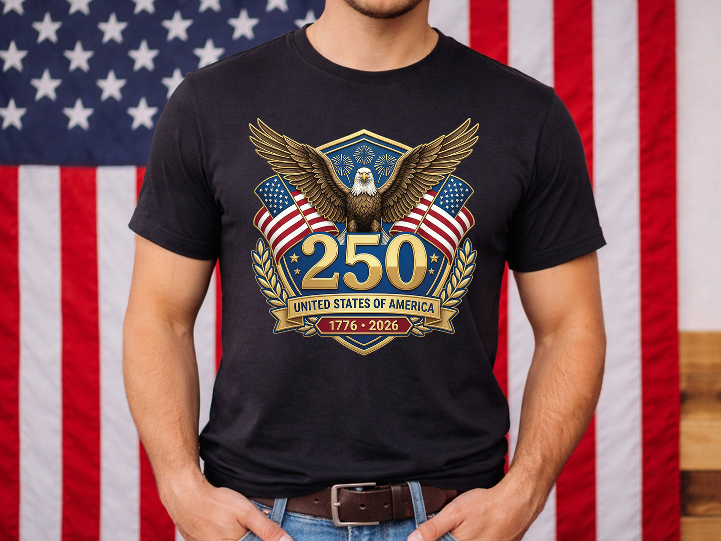 250th United States of America Sublimation Print