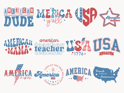 Funny 4th of July SVG Bundle